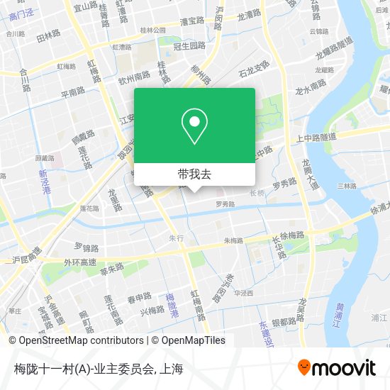 梅陇十一村(A)-业主委员会地图