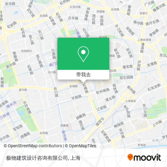 极物建筑设计咨询有限公司地图
