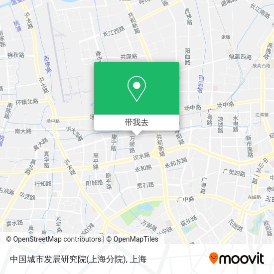 中国城市发展研究院(上海分院)地图