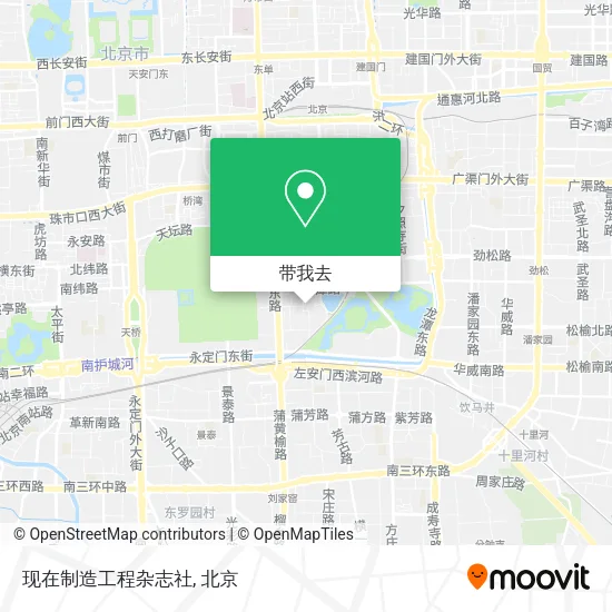 现在制造工程杂志社地图