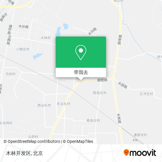 木林开发区地图
