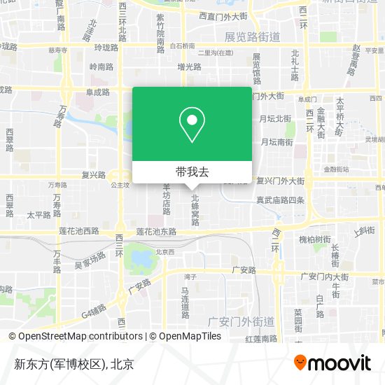 新东方(军博校区)地图