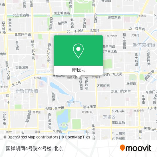国祥胡同4号院-2号楼地图