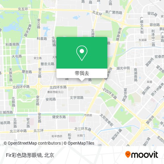 Fir彩色隐形眼镜地图