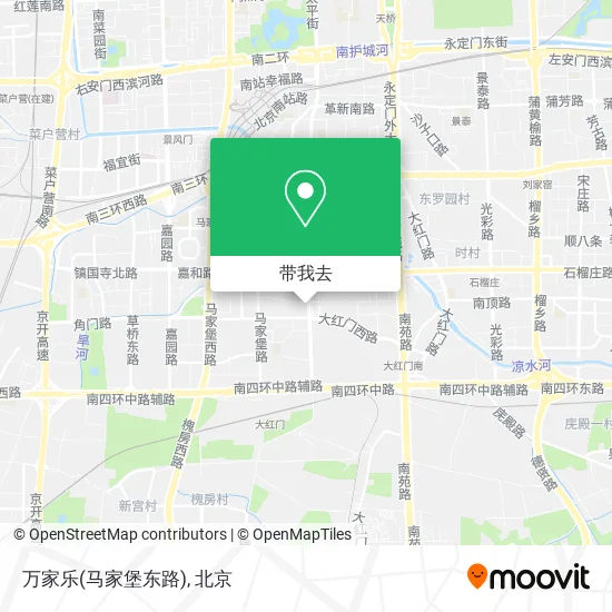 万家乐(马家堡东路)地图