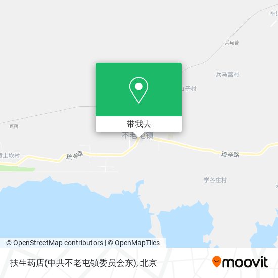 扶生药店(中共不老屯镇委员会东)地图