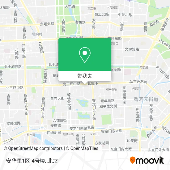 安华里1区-4号楼地图