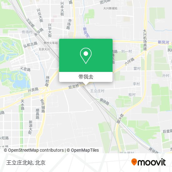 王立庄北站地图