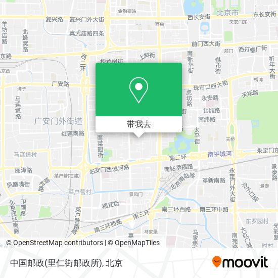 中国邮政(里仁街邮政所)地图