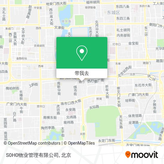S0H0物业管理有限公司地图
