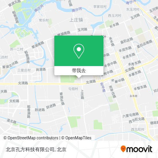 北京孔方科技有限公司地图