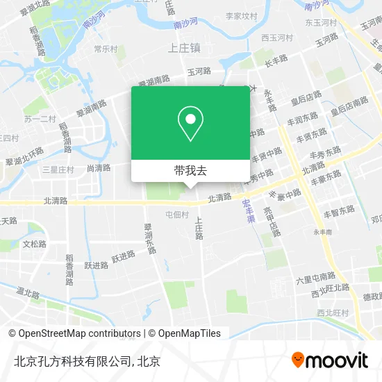 北京孔方科技有限公司地图