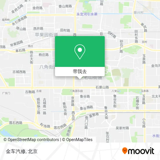 金车汽修地图