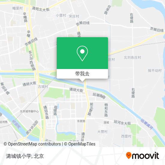 潞城镇小学地图
