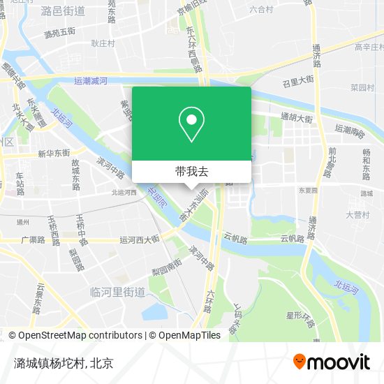 潞城镇杨坨村地图