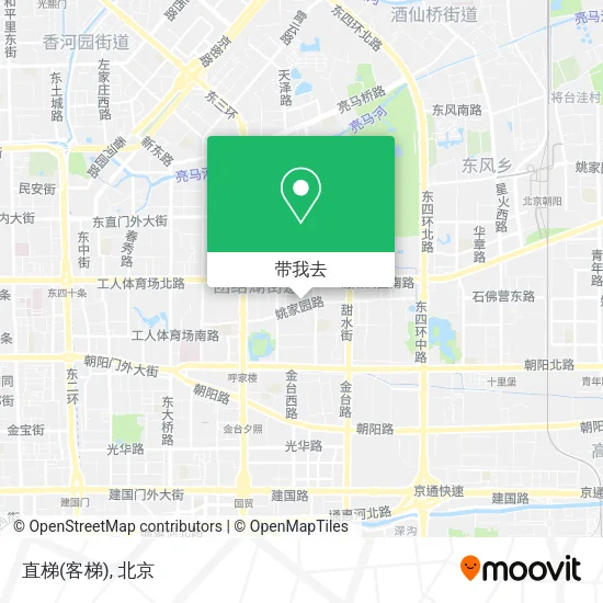 直梯(客梯)地图