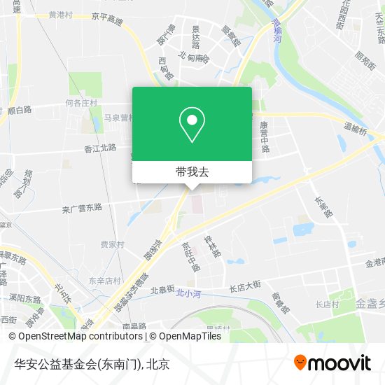 华安公益基金会(东南门)地图