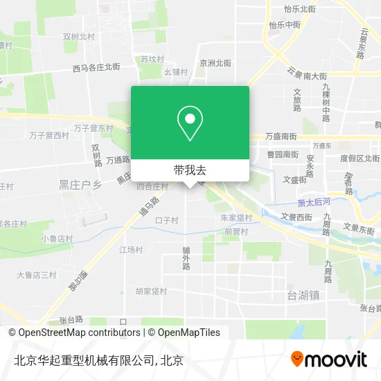 北京华起重型机械有限公司地图