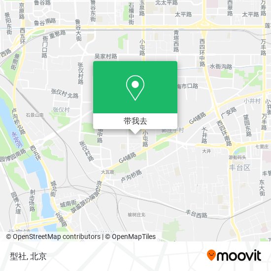 型社地图