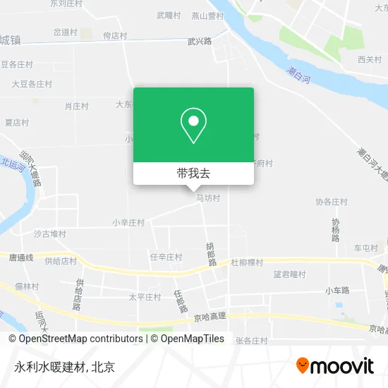 永利水暖建材地图