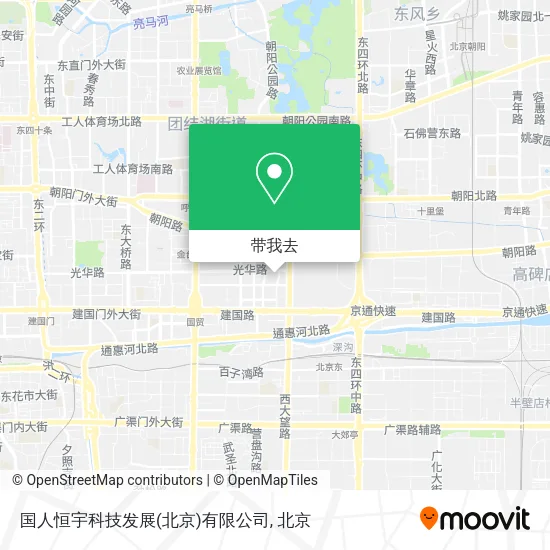 国人恒宇科技发展(北京)有限公司地图