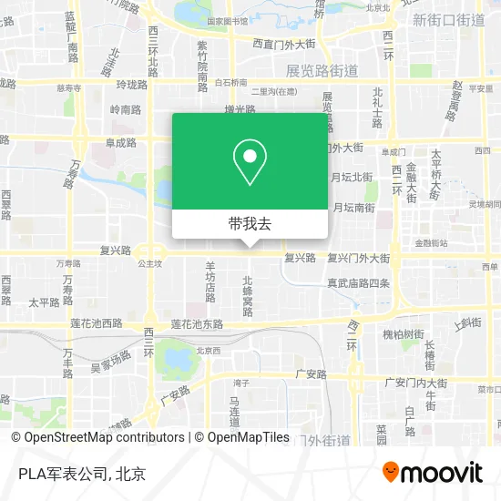 PLA军表公司地图