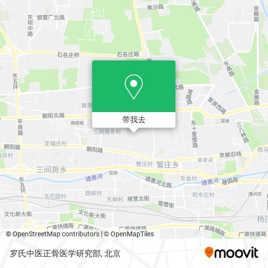 罗氏中医正骨医学研究部地图