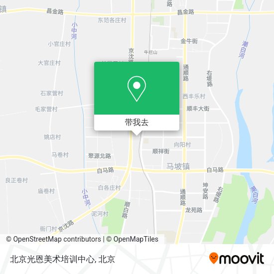 北京光恩美术培训中心地图