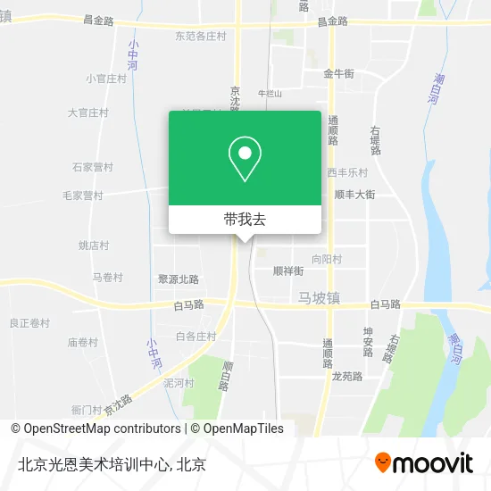 北京光恩美术培训中心地图