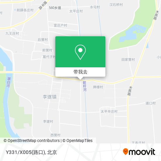 Y331/X005(路口)地图