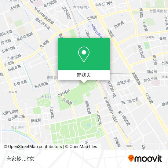 唐家岭地图