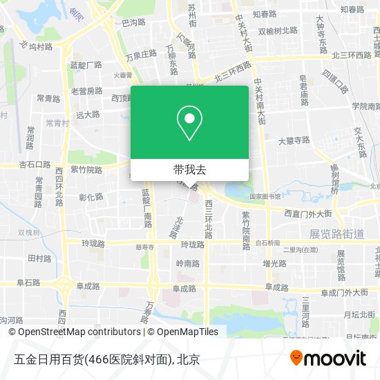 五金日用百货(466医院斜对面)地图