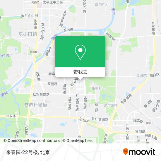 来春园-22号楼地图
