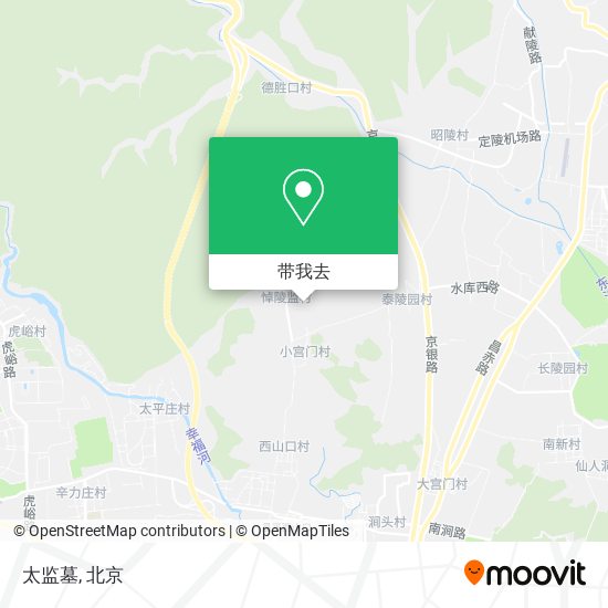 太监墓地图