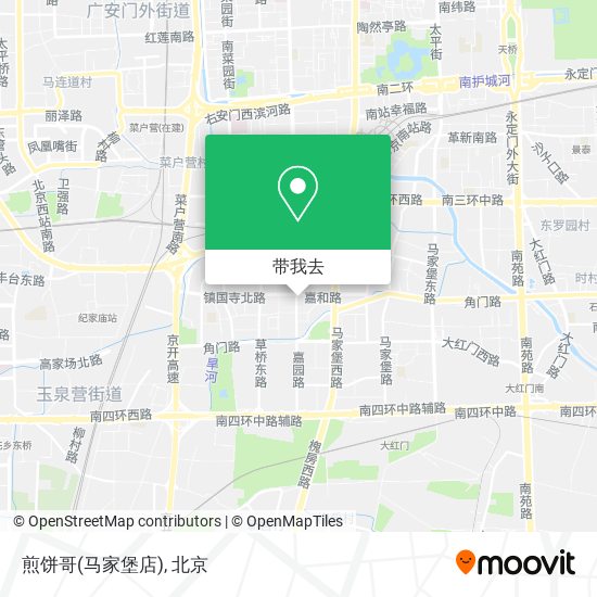 煎饼哥(马家堡店)地图
