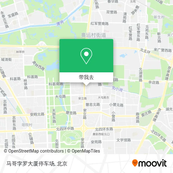 马哥孛罗大厦停车场地图