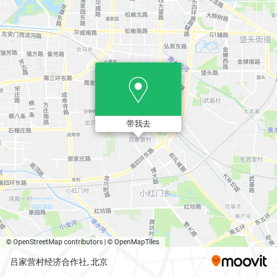 吕家营村经济合作社地图