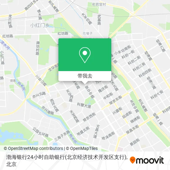 渤海银行24小时自助银行(北京经济技术开发区支行)地图