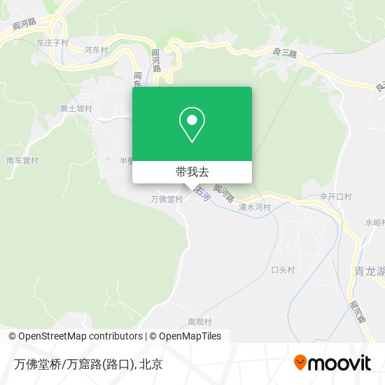 万佛堂桥/万窟路(路口)地图