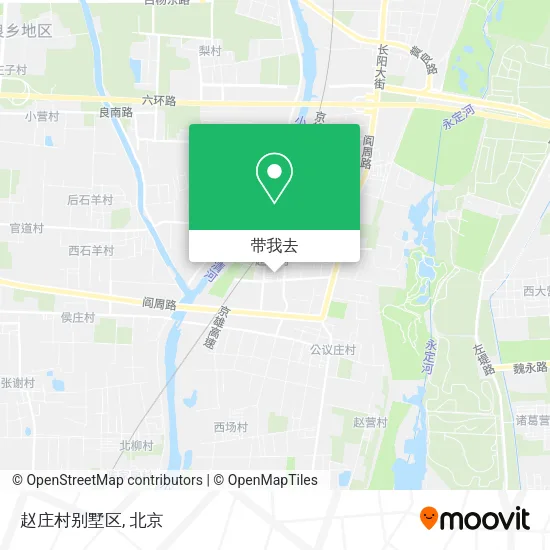 赵庄村别墅区地图