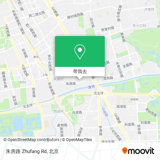 朱房路 Zhufang Rd地图
