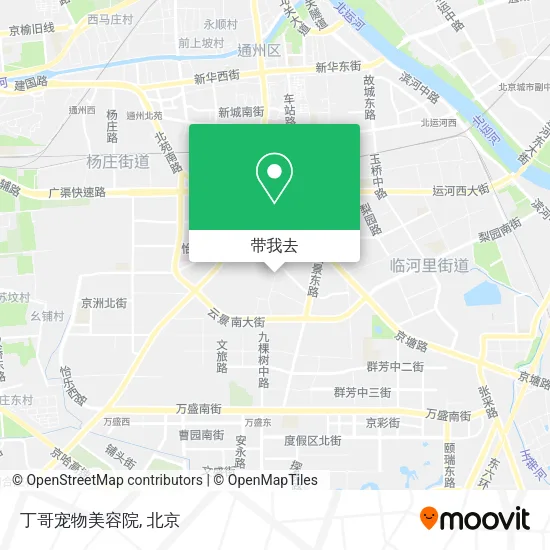 丁哥宠物美容院地图