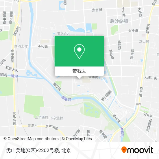 优山美地(C区)-2202号楼地图