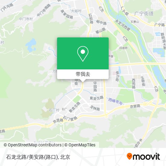 石龙北路/美安路(路口)地图