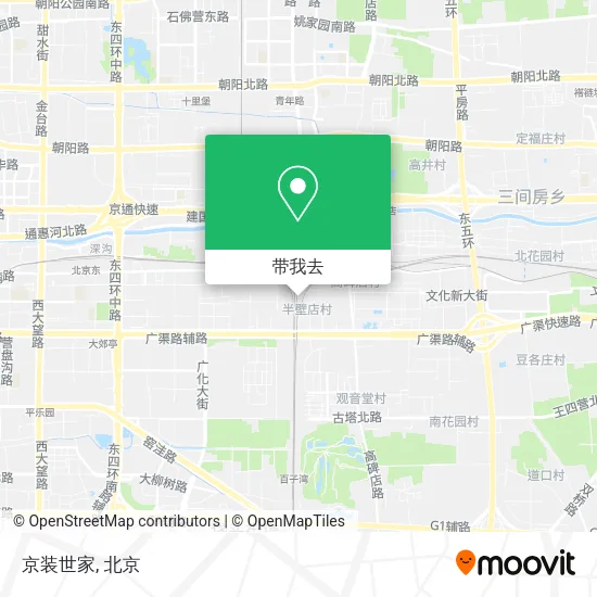 京装世家地图