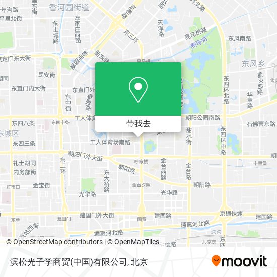 滨松光子学商贸(中国)有限公司地图