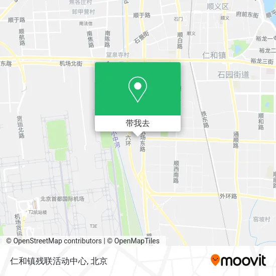 仁和镇残联活动中心地图