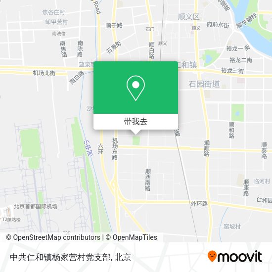 中共仁和镇杨家营村党支部地图