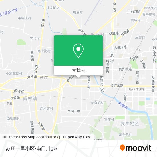 苏庄一里小区-南门地图
