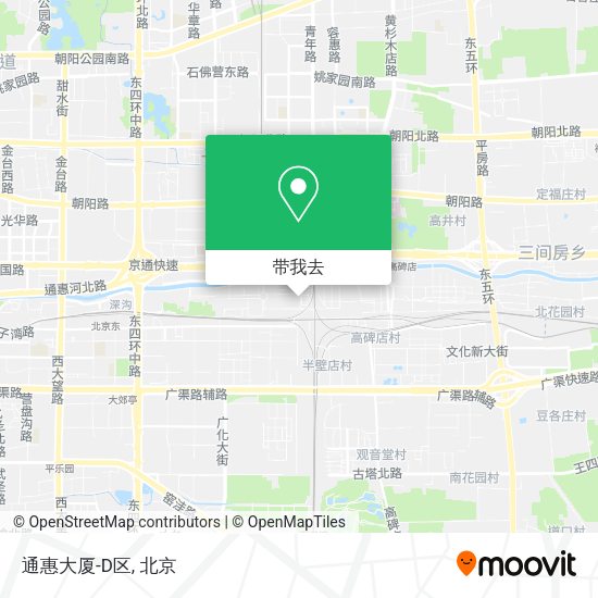 通惠大厦-D区地图